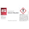 ETIQUETA RADIANT WAX POLISH